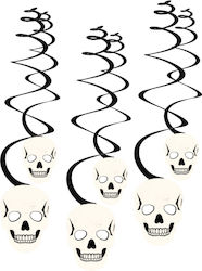 Νεκροκεφαλές Hanging Ornament for Party Halloween 6pcs