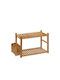 5Five Dish Drainer Double Tier Wooden in Brown Color 53x33x24.7cm