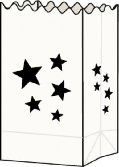 Folia Star Lantern for Party 5 Pieces 24.5cm