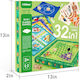 Настолна игра 32 in 1 Classic Games за 2-4 играчи 3+ години MD2071 (EN) MiDeer
