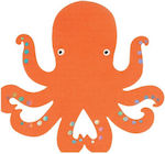 Party Napkins Octopus Orange 16.5x15.2cm. 16pcs