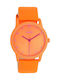 Oozoo Timepieces Women's Watch with Orange Leather Strap
