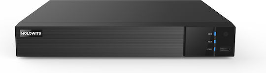 Holowits XVR650-A01 Καταγραφικό HVR 8 Καναλιών με Ανάλυση Full HD+