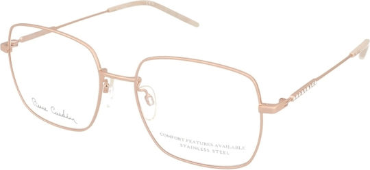 Pierre Cardin Feminin Metalic Rame ochelari Roz Auriu P.C. 8877 DDB