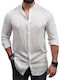 Vittorio Artist 800-23-101 Men's Shirt Long Sleeve White