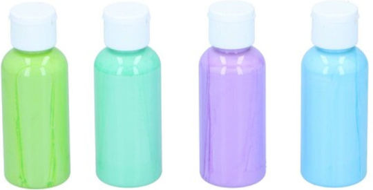 Artico Acrylic Pastel Paints Σετ Ακρυλικά Χρώματα Ζωγραφικής 80ml 8τμχ