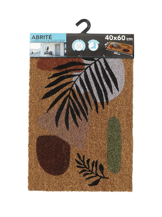 Atmosphera Entrance Mat made of Coir with Anti-slip Backing Brown 40x60cm