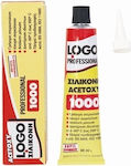 Logo Sealant Silicone Transparent 85ml