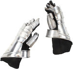 Karneval Handschuhe Silber