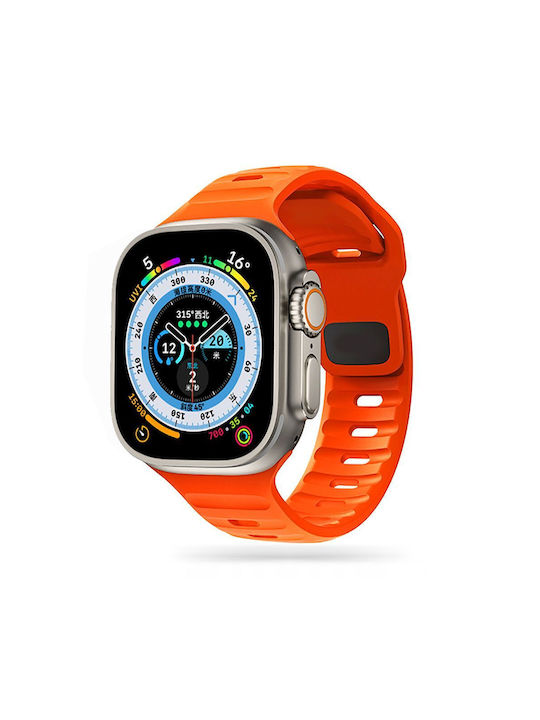 Tech-Protect Iconband Line Каишка Силикон Оранжев (Apple Watch 42/44/45mm - Apple Watch 42/44/45мм)