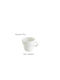 Bonna Set Tassen Espresso aus Porzellan Weiß 75ml 6Stück