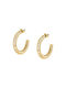 Morellato Creole Earrings Hoops Gold Plated