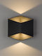 Nowodvorski Triangles Wandmontierte Außen-Deckenleuchte LED IP54 5W mit Warmweiß Licht 17x17.2εκ.