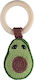 B Baby Πλεκτή Κουδουνίστρα Avocado