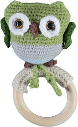 B Baby Gehäkelte Rassel Owl