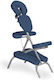 Habys Metallic Portable/Folding Blue Massage and Physiotherapy Chair 53cm