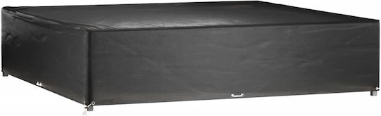 vidaXL Waterproof Sofa Cover Black 240x240x55cm