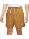 Sportliche Herrenshorts Gelb