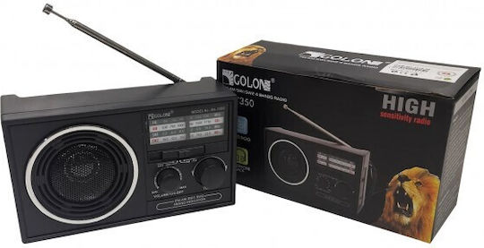 Golon RX-7350 Tragbares Radio Schwarz