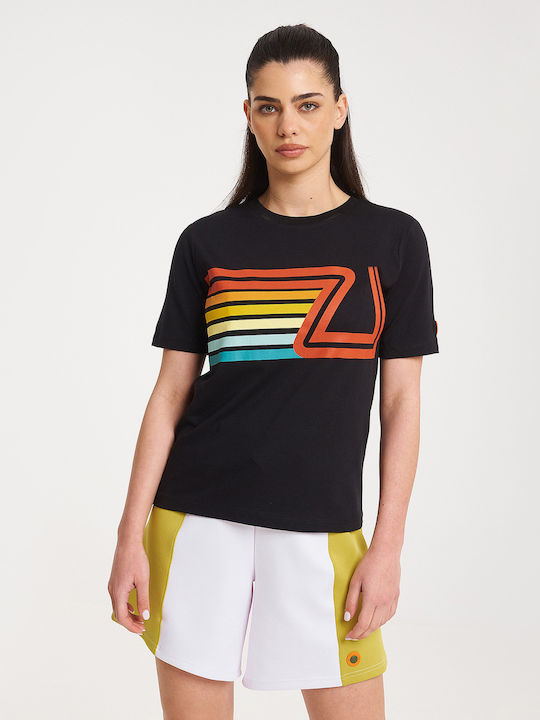 Hiroko Γυναικείο T-shirt Μαύρο