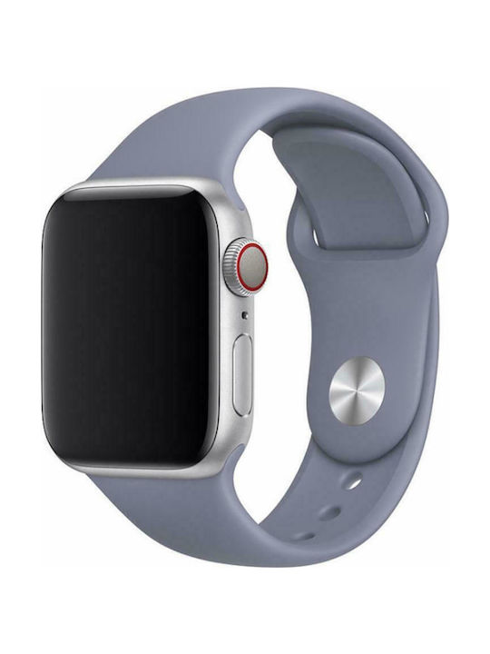Devia Deluxe Series Sport Armband Silikon mit Pin Deluxe Lavender Grey (Apple Watch 38/40/41mm)