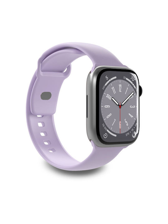 Puro Icon Λουράκι Σιλικόνης Μωβ (Apple Watch Ul...