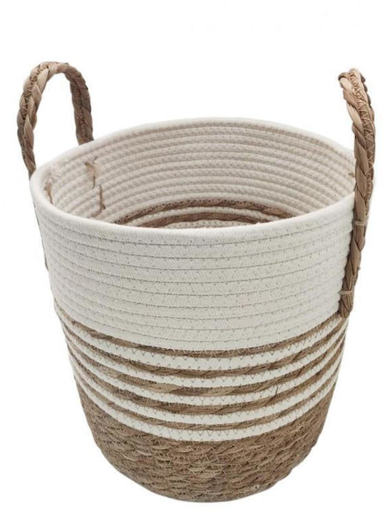 Wicker Decorative Basket 28x34cm Atmosphera