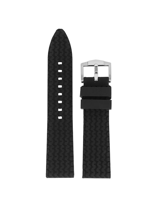 Rochet Rubber Strap Black 26mm