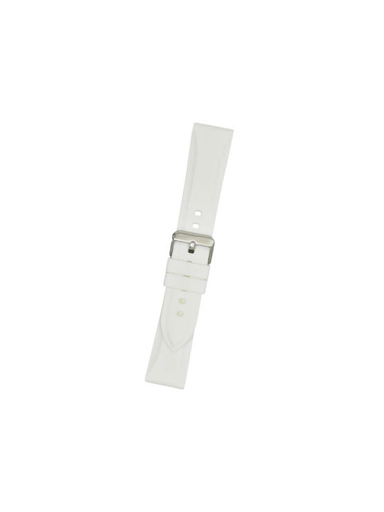 Rochet Rubber Strap White 20mm