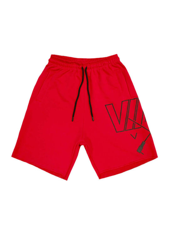 Vinyl Art Clothing Sportliche Herrenshorts Rot