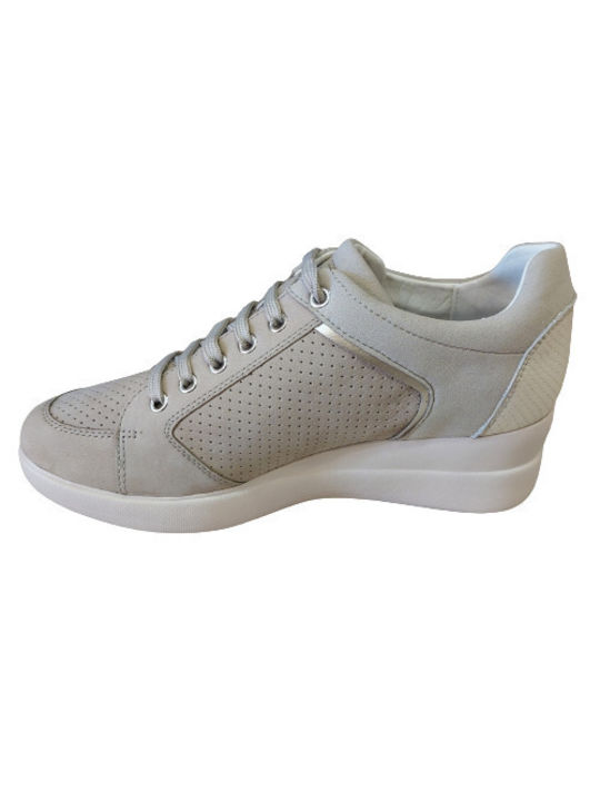 Geox D Stardust Sneakers Beige D8230BOLTAFC5000