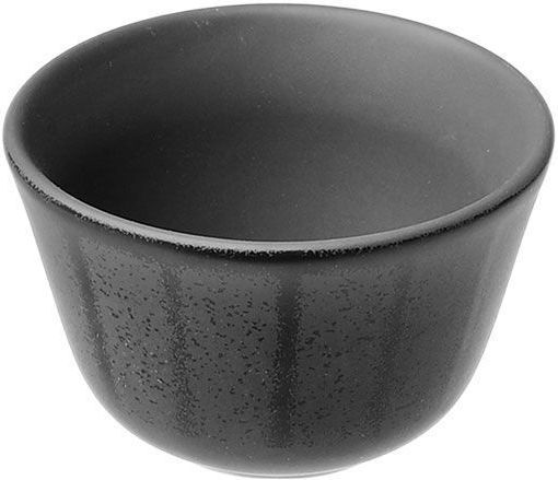 Estia Nordic Serving Bowl Round made of Porcelain Black with Diameter 9cm