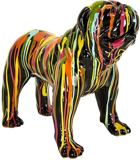 Dekorativ Hund aus Keramik Bulldog 43x31x50cm 1Stück