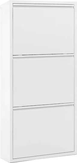 Метална Бяла 50x15x103см Метална Бяла 50x15x103см