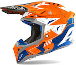 Airoh Motocross Helmet ECE 22.05 1290gr Orange Fluo Matt AIR000KRA331