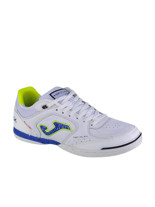 Joma Top Flex 2342 IN Niedrig Fußballschuhe Halle Weiß