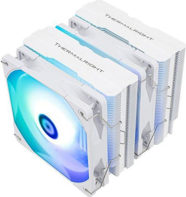 Thermalright Peerless Assassin 120 White ARGB CPU Cooling Fan for  AM4/AM5/1200/115x/1700 Socket White