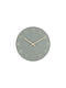 Karlsson Charm Wall Clock Metallic Gray Ø30cm