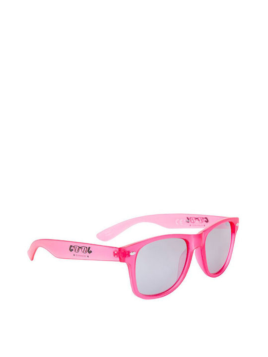 Cool Shoe Rincon Γυναικεία Γυαλιά Ηλίου με Ροζ Κοκκάλινο Σκελετό και Γκρι Φακό Rystal Pink