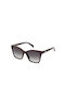 Tous Damen Sonnenbrille mit Burgundisch Kunststoff Gestell und Braun Verlaufsfarbe Linse
