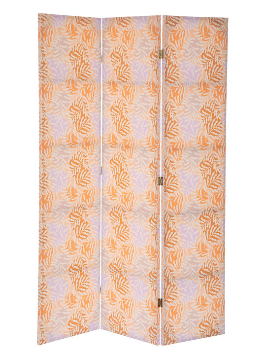 Spitishop Decorative Room Divider Wooden with 3 Panels 121x170cm