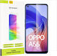 Techsuit Clear Vision Glass Tempered Glass (Oppo A55 Clear Vision Glass Transparent)