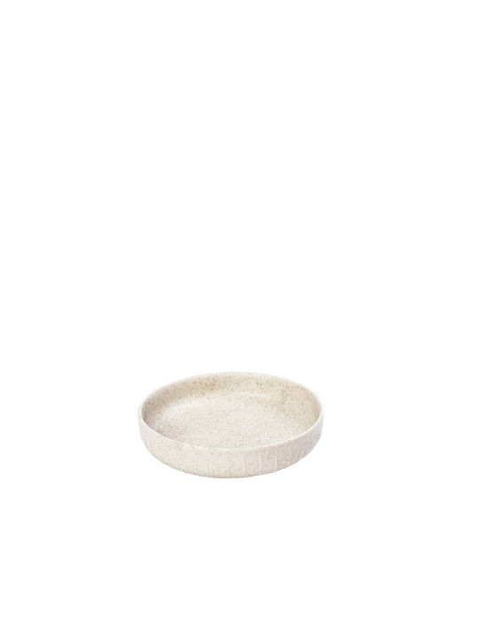 Espiel Gobi Μπωλ Σερβιρίσματος Στρογγυλό Κεραμικό Gobi White Sand με Διάμετρο 11.5εκ.