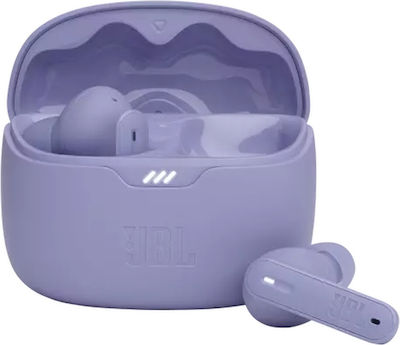 JBL Tune Beam In-ear Bluetooth Handsfree Earphones with Sweat Resistance and Charging Case Purple