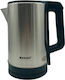 Silver Kettle 3lt 1500W Silver MA3366