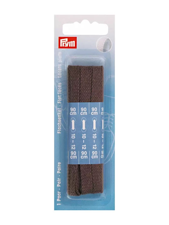 Prym Колани за обувки Кафяв 2бр 90см