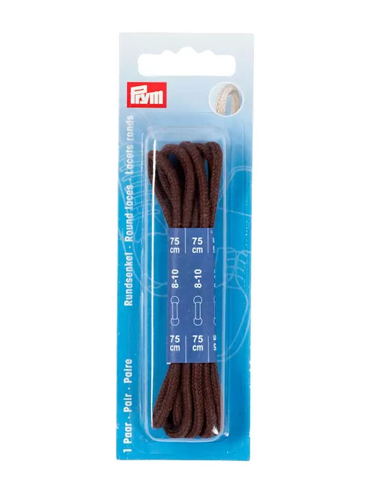 Prym Shoelaces Brown 2pcs 75cm