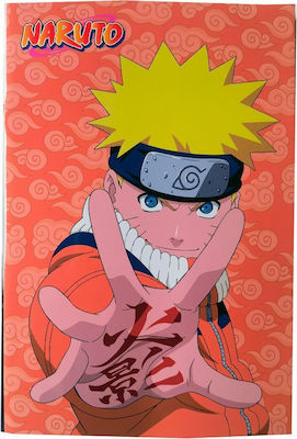 Gim Notebook Ruled B5 Naruto Orange 1pcs