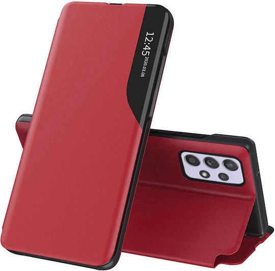 Techsuit eFold Series Book Δερματίνης Κόκκινο (Galaxy A52 / A52s)