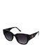 Guess Women's Sunglasses with Black Plastic Frame and Gray Gradient Lens GU7680 01B